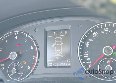 2013 Volkswagen Passat Se из США, поврежденный, VIN 1VWBP7A39DC104977